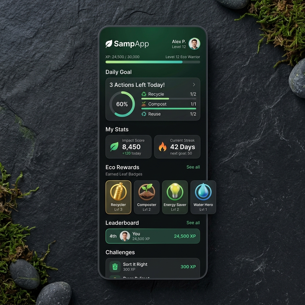 SampApp Mockup